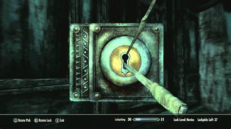 lockpicking skyrim|Tips for picking locks : r/skyrim